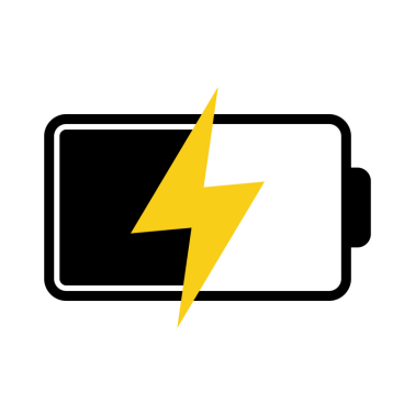 Dead battery logo